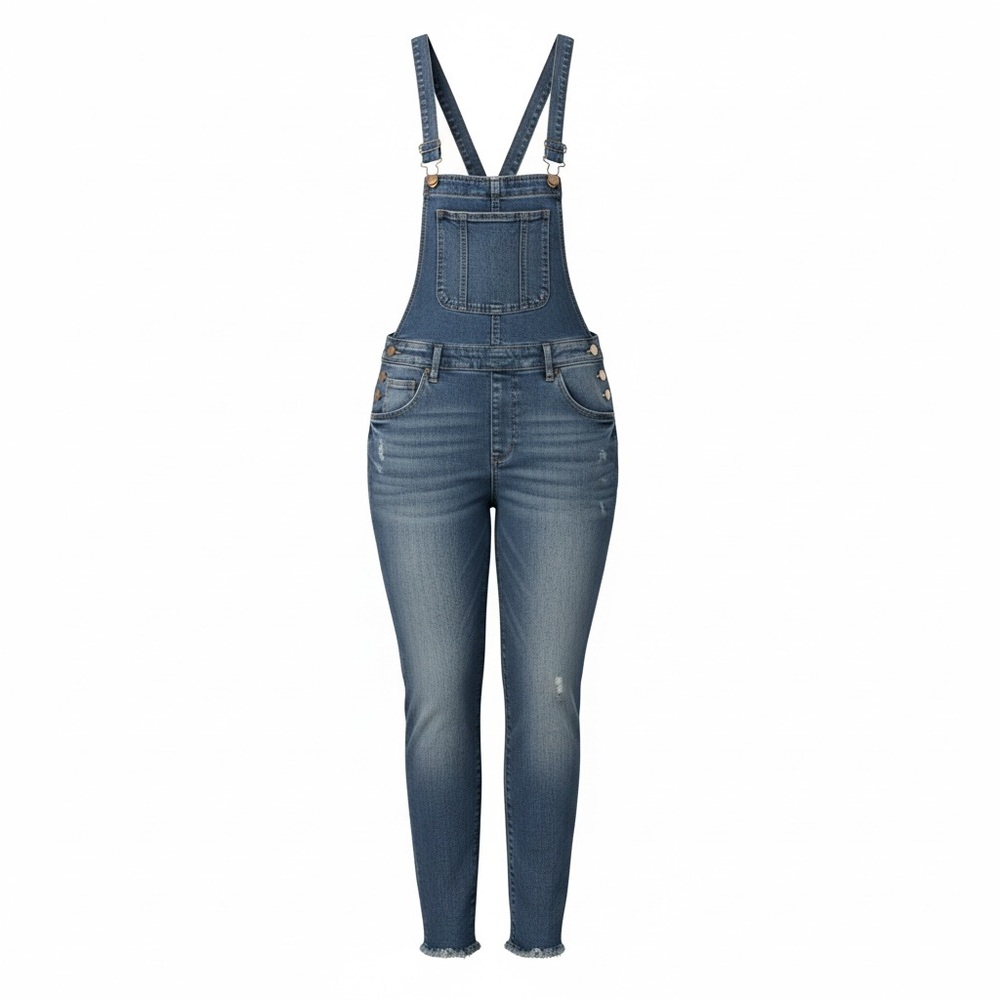 Women’s Denim Overalls - Blue